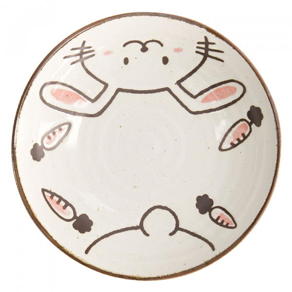 Kawaii Rabbit Usagi Plate at Tokyo Design Studio (picture 3 of 5)