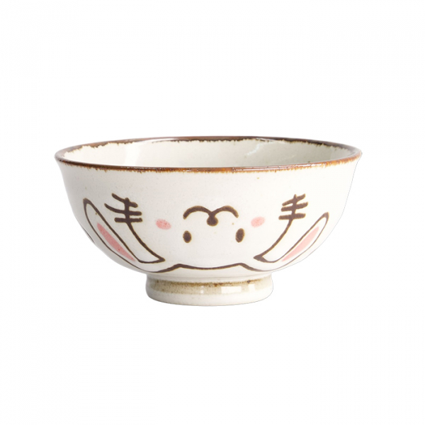 Kawaii Rabbit Usagi Rice Bowl Bowl at Tokyo Design Studio (picture 4 of 5)