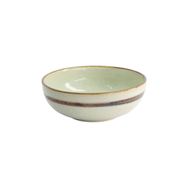 Tayo-Schale Wasabi Hellgrün/Beige, Keramik, Ø 19,5 cm, Art.-Nr. 21460