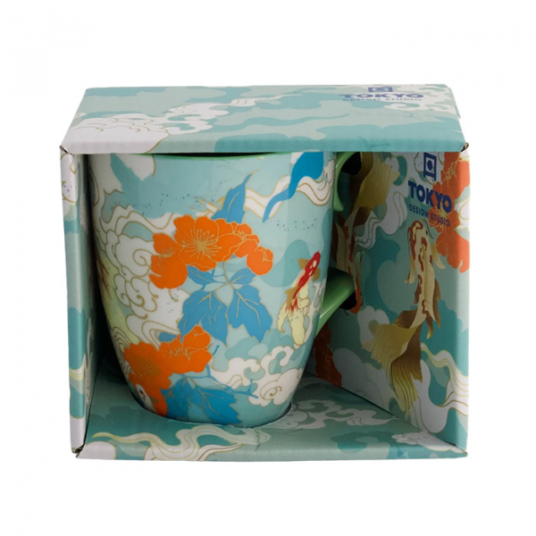 Ø 8.5x10.2cm 380ml  Kawaii Goldfish Mug W/Giftbox at Tokyo Design Studio (picture 2 of 6)