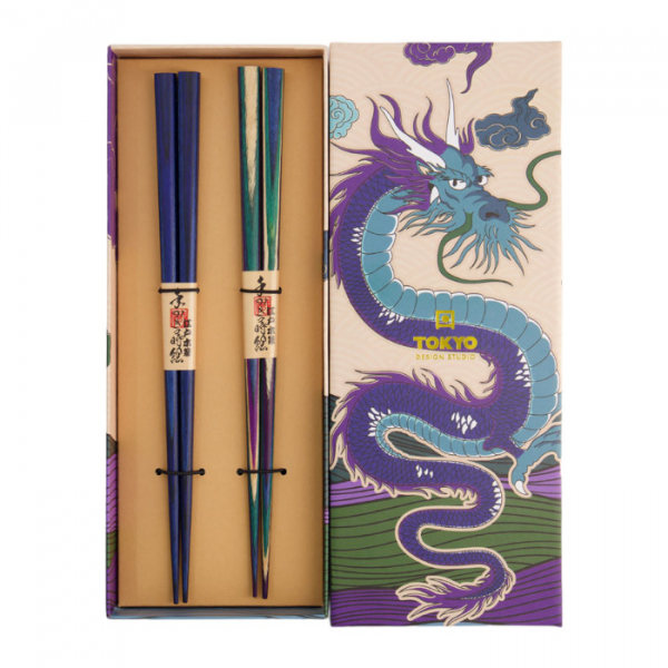 Dragon Chopstick Set 2 pair at Tokyo Design Studio (picture 2 of 5)