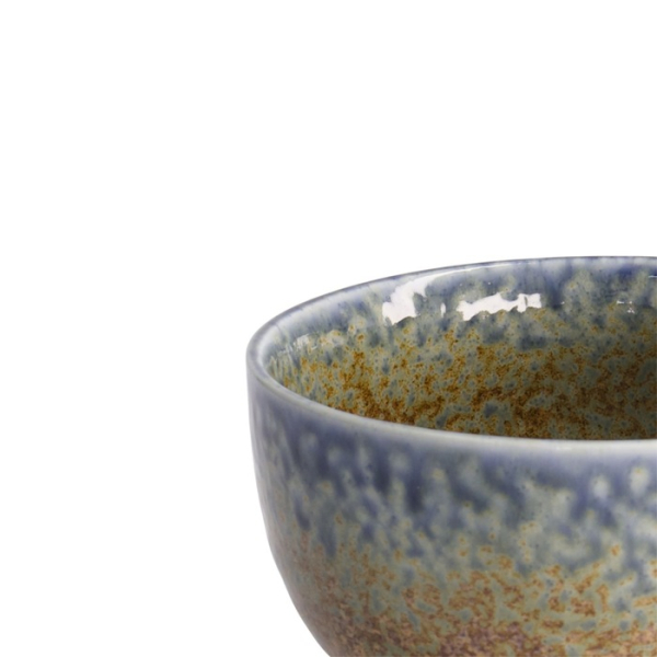 Tayo Bowl Mino Yaki Reef Blue, Ceramic, 550 ml, Item No. 21582