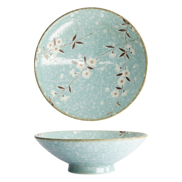 Schale Light Blue Sakura, Porzellan, 1,4 L