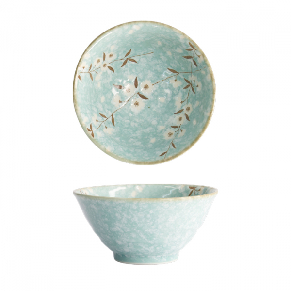 Light Blue Sakura Rice Bowl at Tokyo Design Studio (picture 1 of 5)