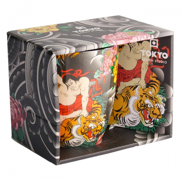 Yakuza Tiger Tasse in Geschenkbox Tasse bei Tokyo Design Studio (Bild 1 von 6)