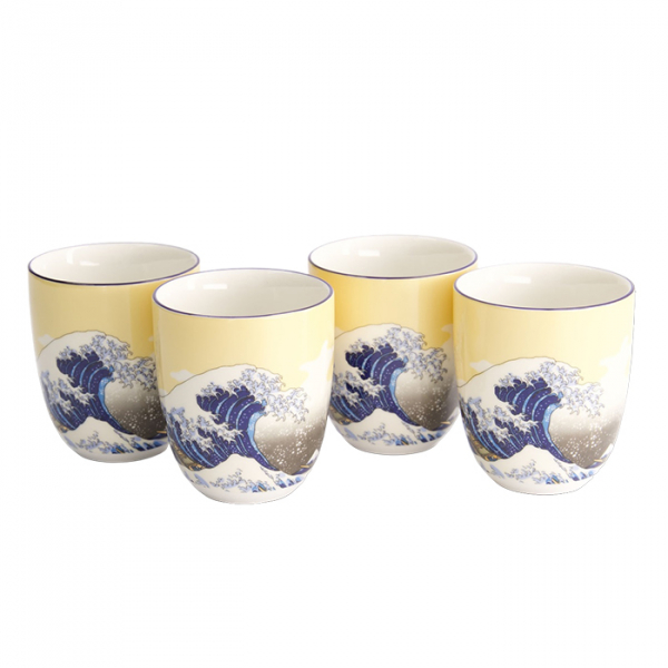 Kawaii Hokusai 4 Tassen Set bei Tokyo Design Studio (Bild 4 von 5)