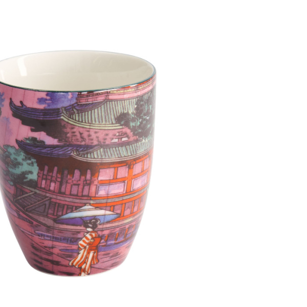 Ø8.5x10.2cm 380ml  Kawaii Temple Mug W/Giftbox at Tokyo Design Studio (picture 3 of 6)