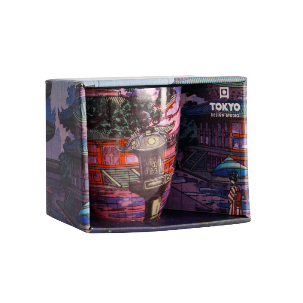 Ø8.5x10.2cm 380ml  Kawaii Temple Mug W/Giftbox at Tokyo Design Studio (picture 5 of 6)