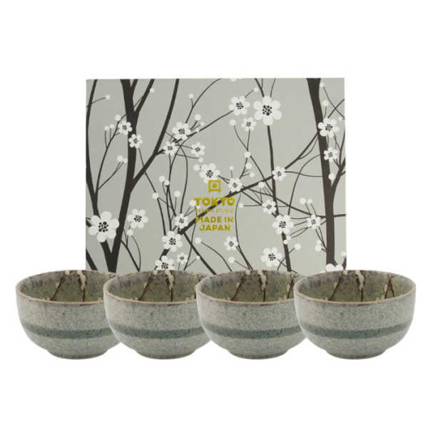 Grey Soshun 4 Bowls Set at Tokyo Design Studio (picture 1 of 5)