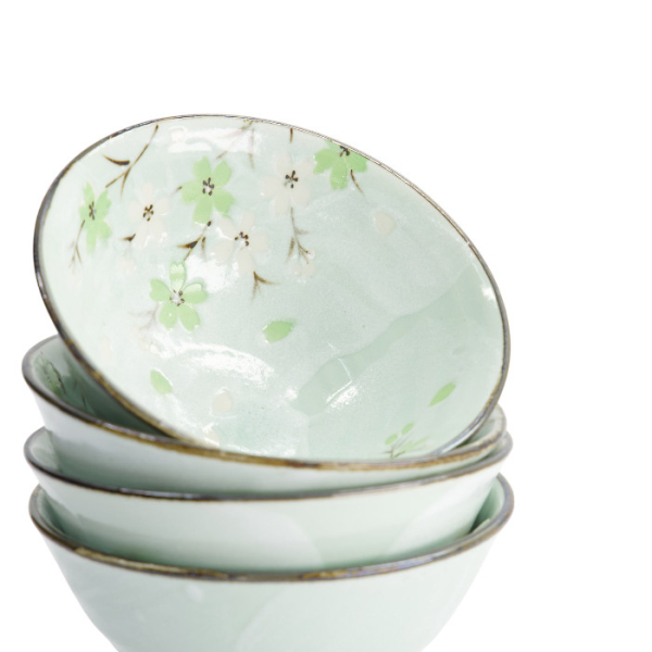 Green Cosmos 4 Bowls Set at Tokyo Design Studio (picture 5 of 5)