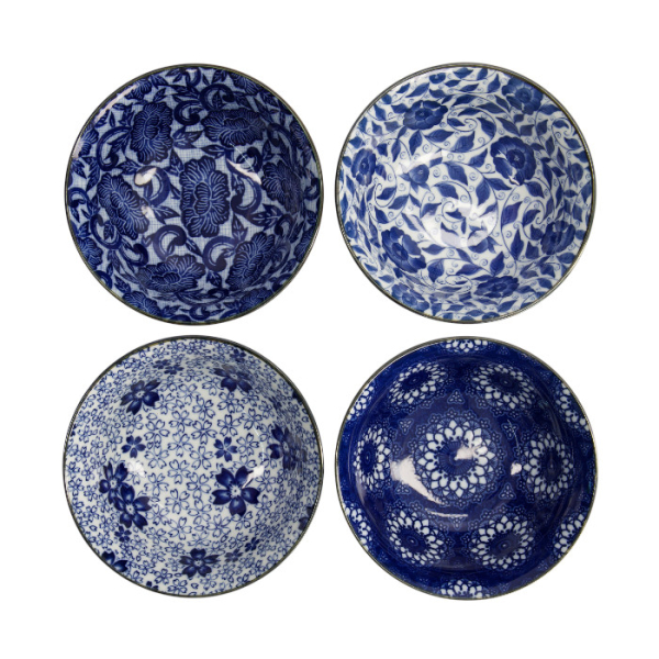 Mixed Bowls Flower Lace Tayo Bowls at Tokyo Design Studio (picture 3 of 5)