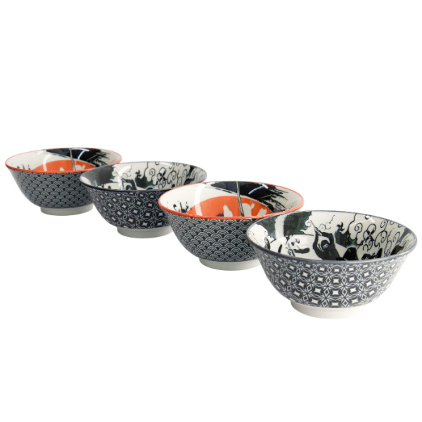 Mixed Bowls Samurai Ninja Tayo Bowls at Tokyo Design Studio (picture 4 of 4)