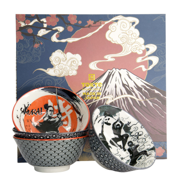 Mixed Bowls Samurai Ninja Tayo Bowls at Tokyo Design Studio (picture 1 of 4)