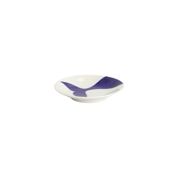 Teller Kawaii Walfisch Blau/Weiß, Porzellan, Ø 13,7 cm, Art.-Nr. 22080