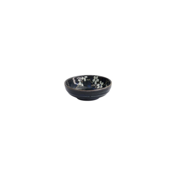 Sauce Bowl Cobalt Blue Sakura, Porcelain, Ø 9.5 cm, Item No. 22113