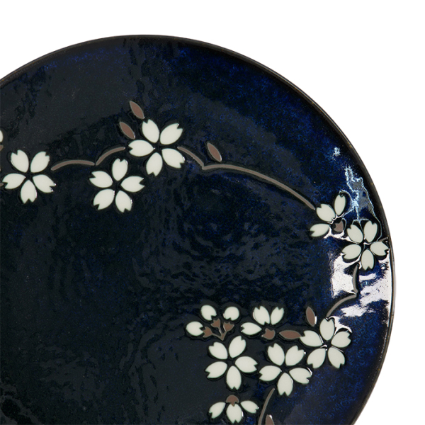 Blue Sakura Round Plate at Tokyo Design Studio (picture 5 of 6)