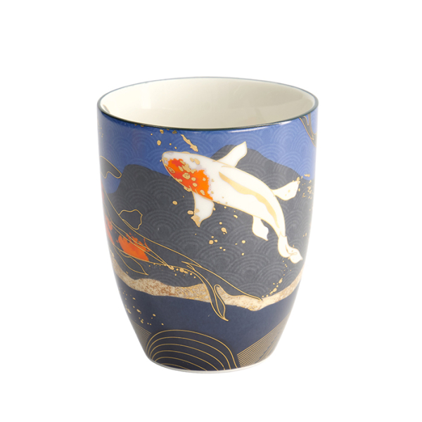 Kawaii Goldfish Blue Tasse mit Geschenkbox bei Tokyo Design Studio (Bild 6 von 7)