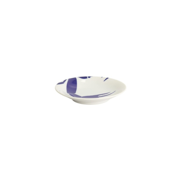Teller Kawaii Krabbe Blau/Weiß, Porzellan, Ø 13,7 cm, Art.-Nr. 22126