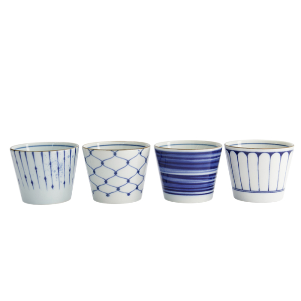 TDS, Cup Gift Set, 4-piece set, Ø 8.3x6.5cm 180ml , Item No. 22242