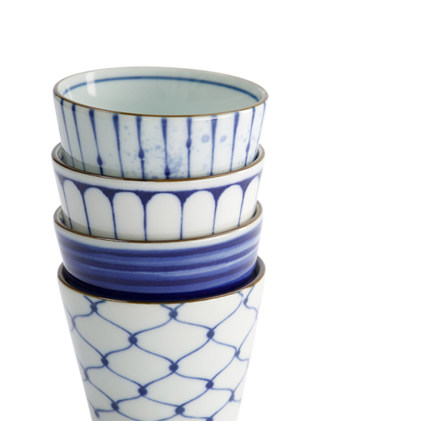 TDS, Cup Gift Set, 4-piece set, Ø 8.3x6.5cm 180ml , Item No. 22242
