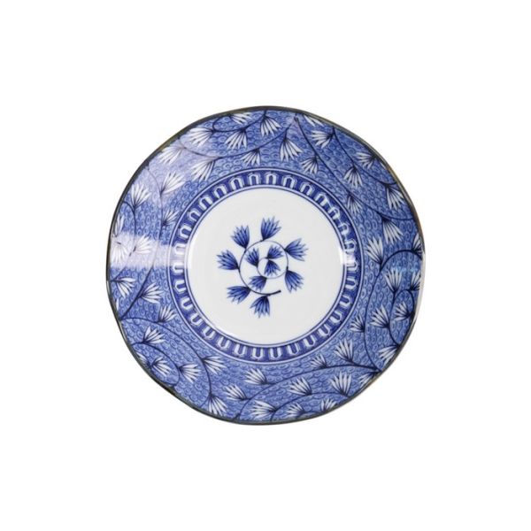 Pastateller Hana Blue Tsuta Karakusa, Porzellan, Ø 21 cm, Art.-Nr. 22271