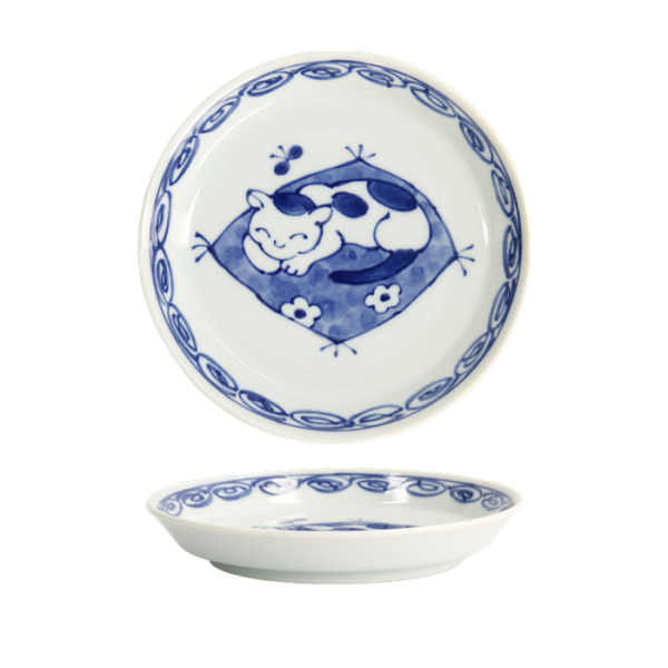 Neko Maruke Cat Plate at Tokyo Design Studio (picture 1 of 6)