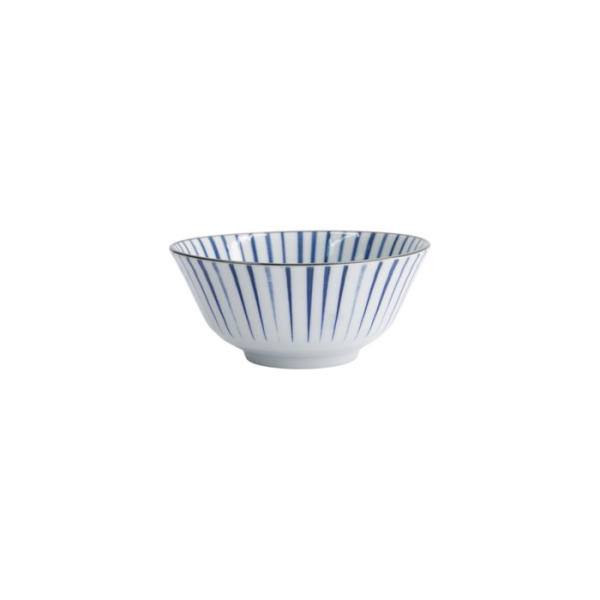 Tayo-Schale Natsu Tokusa Blau/Weiß, Porzellan, 500 ml, Art.-Nr. 22327