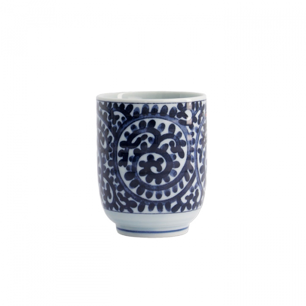TDS, Teetasse, Blau/Weiß, Ø 6,5x7,5cm 160ml, Art.-Nr. 22447