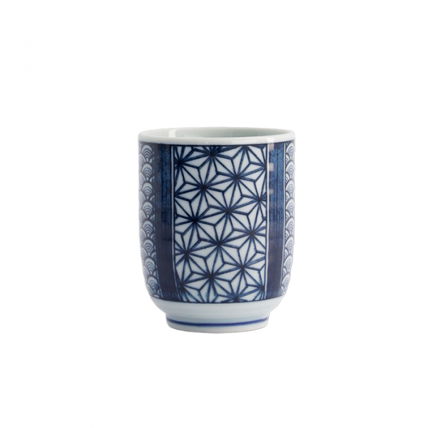 TDS, Teetasse, Blau/Weiß, Ø 6,5x7,5cm 160ml, Art.-Nr. 22454