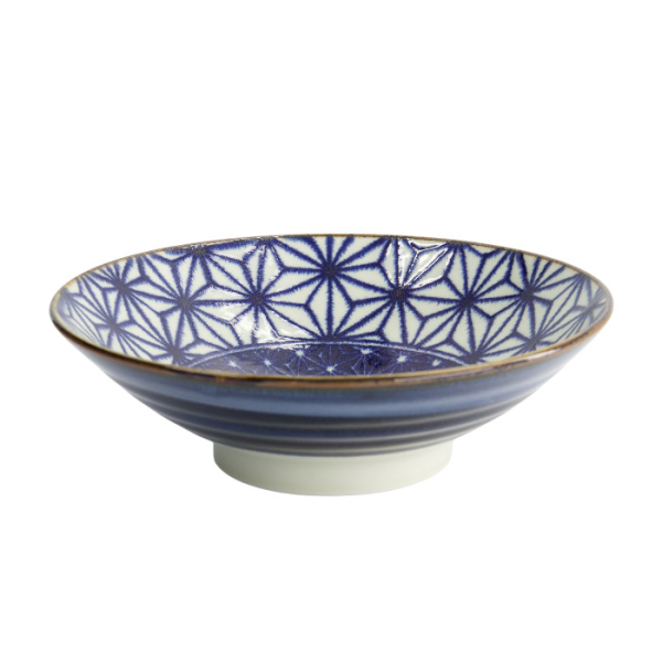 TDS, Noodle Bowl, Mixed Bowls Asanoha, Ø 24.5 cm, Item No. 22538