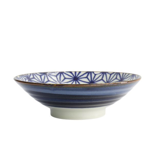 TDS, Noodle Bowl, Mixed Bowls Asanoha, Ø 24.5 cm, Item No. 22538