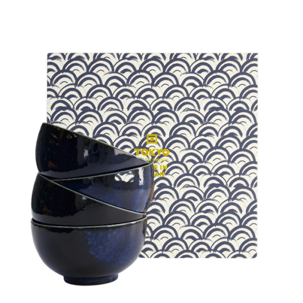 TDS, 4 Schalen Set, Cobalt Blue, Ø 13,2 cm, Art.-Nr. 22563