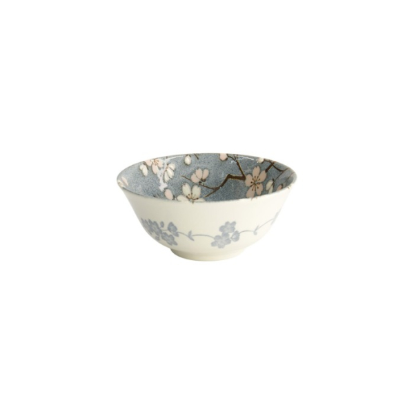 Tayo Bowl Fujisakura Gray, Porcelain, 500 ml, Item No. 22589
