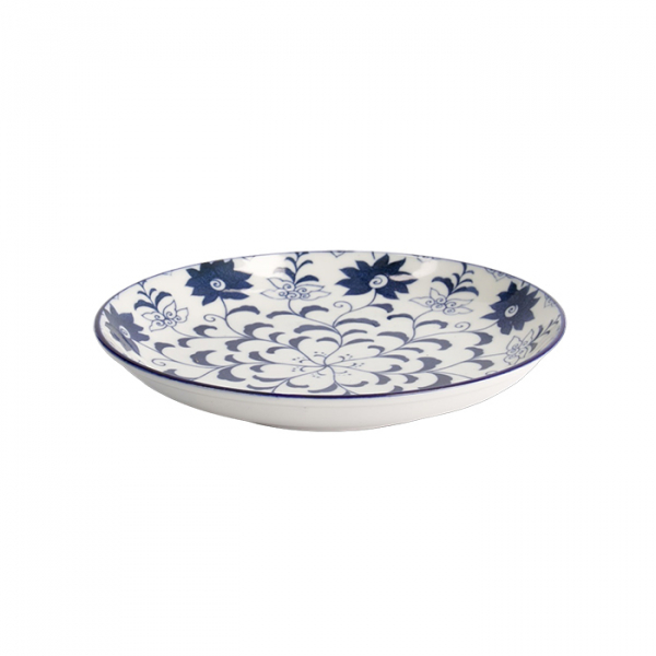 Tokyo Blue Botan Round plate at Tokyo Design Studio (picture 2 of 5)