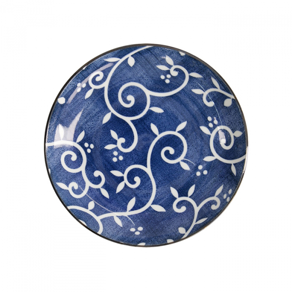 Tokyo Blue Karakusa Round plate at Tokyo Design Studio (picture 3 of 5)