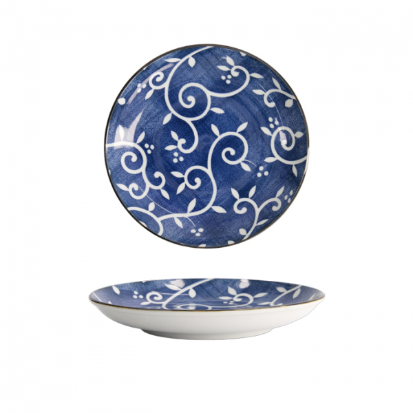 Tokyo Blue Karakusa Round plate at Tokyo Design Studio (picture 1 of 5)