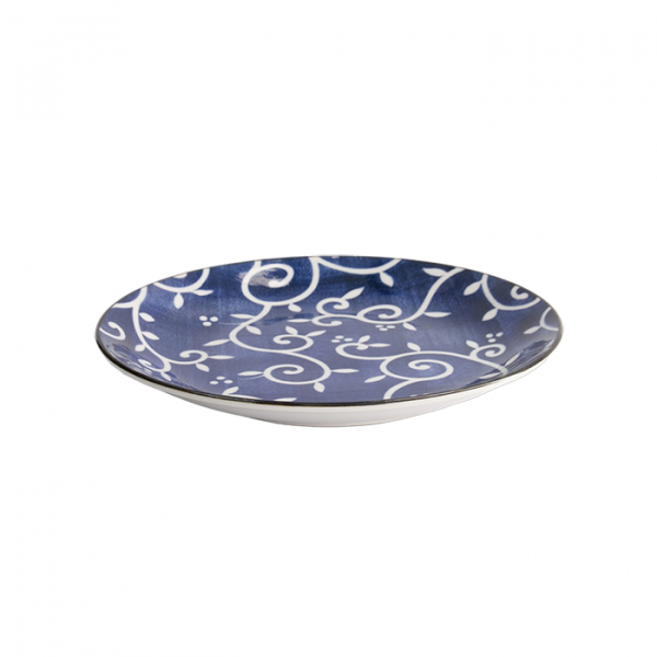 Tokyo Blue Karakusa Round plate at Tokyo Design Studio (picture 2 of 5)