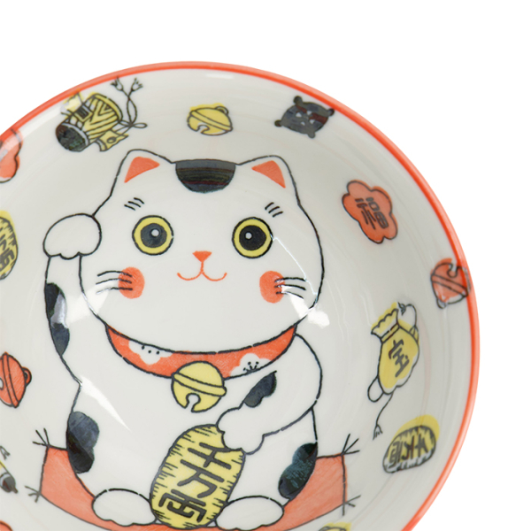 Kawaii Lucky Cat Neko Schale bei Tokyo Design Studio (Bild 5 von 6)