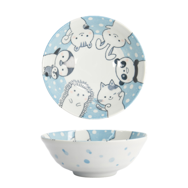 Kawaii Animal Ramen-Schale bei Tokyo Design Studio (Bild 1 von 7)