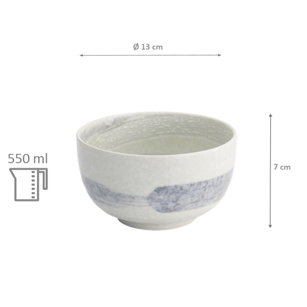 TDS, Schale, Hayase, Mixed Bowl, Ø 13x7cm, 550ml - Art Nr. 33183