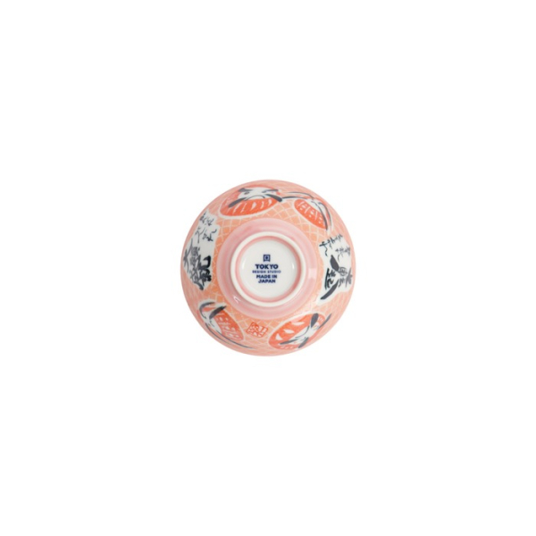 Bowl Kawaii Daruma Pink, Porcelain, 300 ml, Item No. 33204
