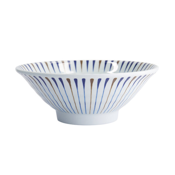 TDS, Ramen Bowl, Melamine Tokusa, Ø 21.7x8.3cm 1200ml, Item No. 33275