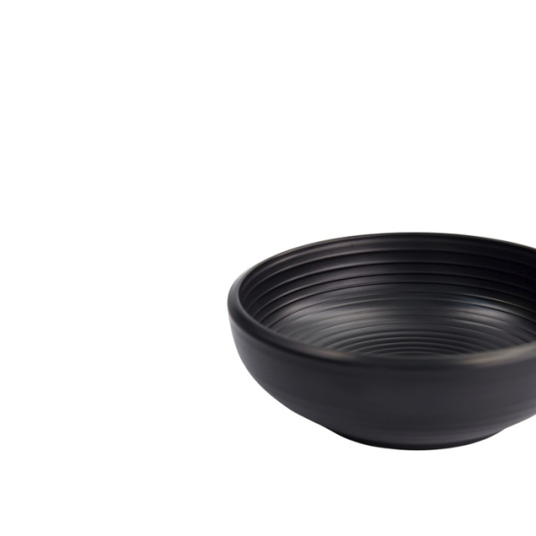 Rice Bowl Salat- Iwate Black, Melamine, 700 ml, Item No. 33281