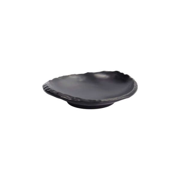 Teller Iwate Black, Melamin, Ø 18,5 cm, Höhe 4,5 cm, Art.-Nr. 33282