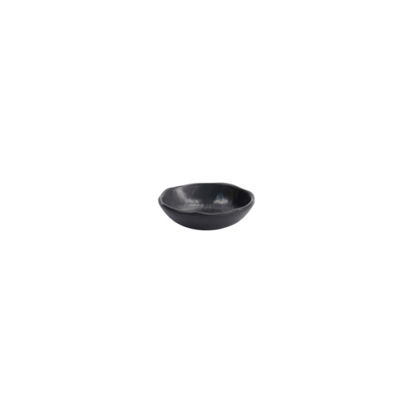 Sauce Bowl Iwate Black, Melamine, Ø 8.2 cm, Item No. 33283