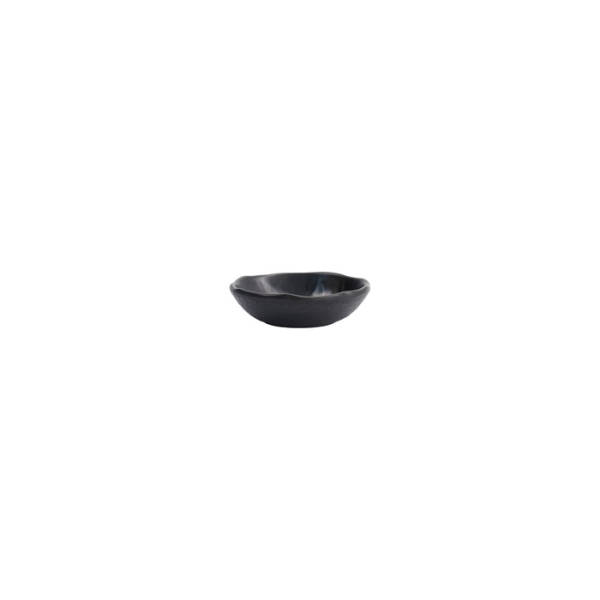 Sauce Bowl Iwate Black, Melamine, Ø 8.2 cm, Item No. 33283
