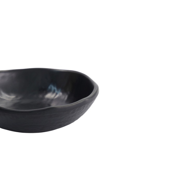 Sauce Bowl Iwate Black, Melamine, Ø 8.2 cm, Item No. 33283