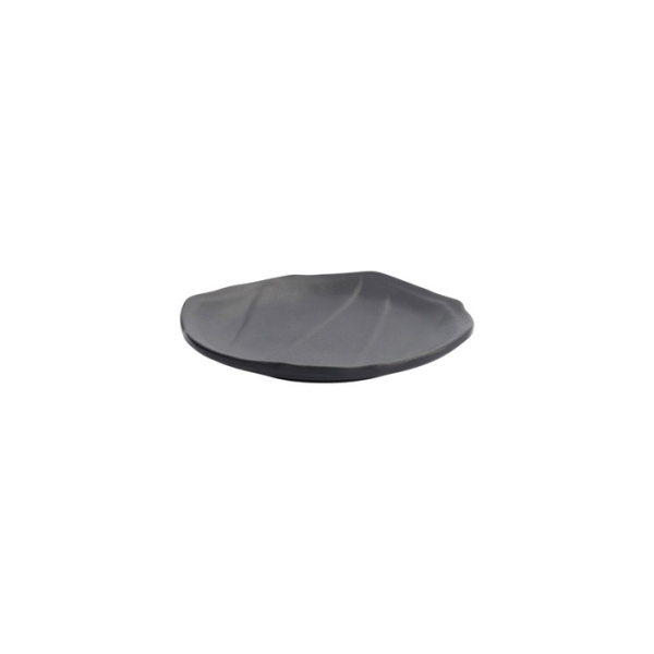 Plate Iwate Black, Melamine, Ø 15.7 cm, Item No. 33289