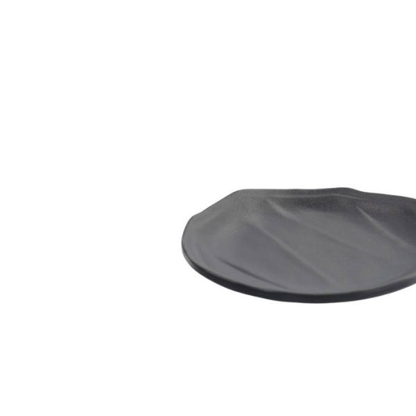 Plate Iwate Black, Melamine, Ø 15.7 cm, Item No. 33289