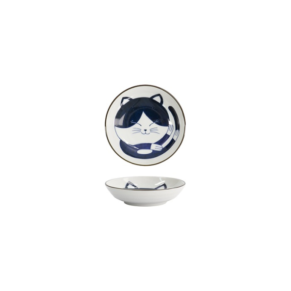 Bowl Kawaii Cat Neko, Porcelain, &Oslash; 10.2 cm